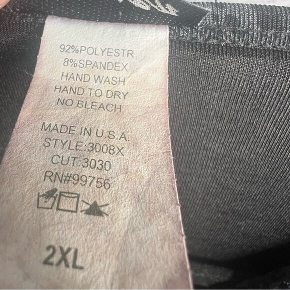 Y2K Cowl Neck Animal Print Rose Whimsigoth Top Nexxen 2 XL - Picture 5 of 6